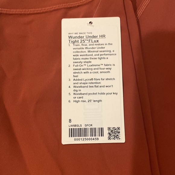 SALE ♥️ BNWT Wunder Under Flex 25" Leggings - Picture 2 of 6